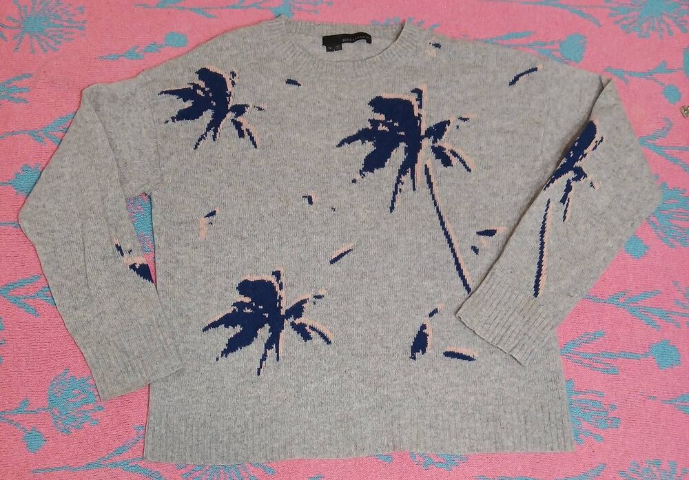 360 cashmere womens 100% cashmere sweater lightweight gray